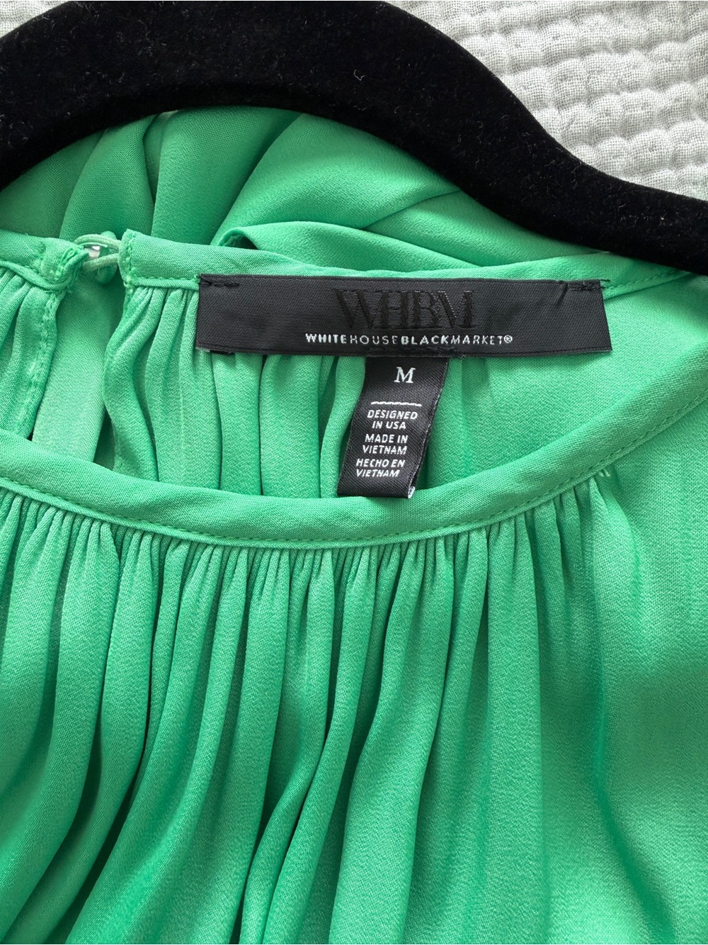 White House Black Market Maxi Dress with Smocked Waist Size M